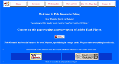 Desktop Screenshot of pologrounds.net