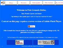 Tablet Screenshot of pologrounds.net